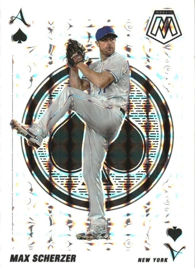 Max Scherzer 2022 panini Panini Mosaic