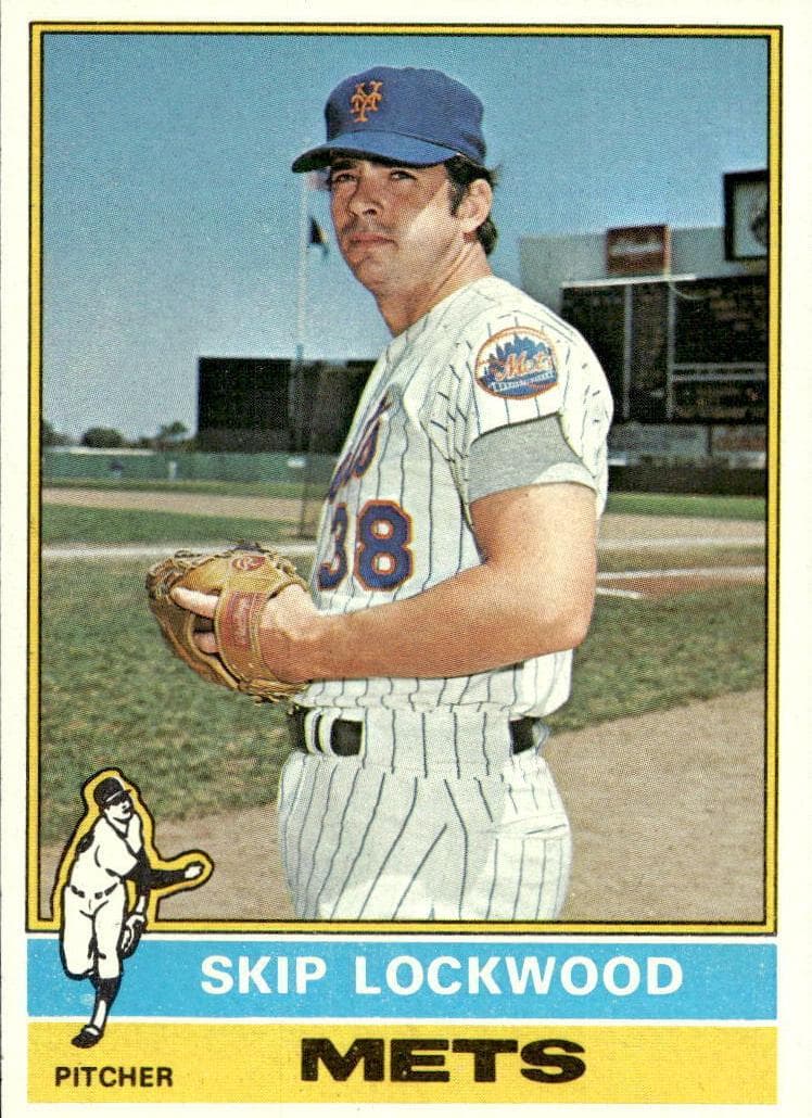 Skip Lockwood 1976 topps Topps