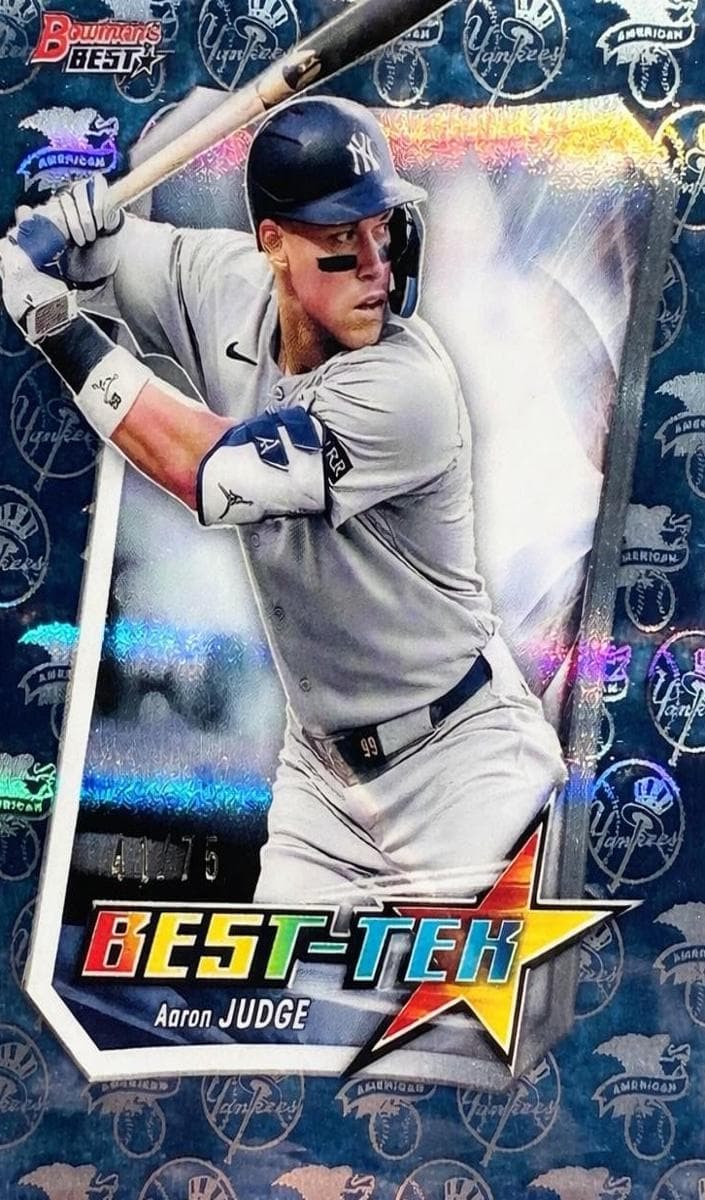 Aaron Judge 2025 bowman Bowman Best