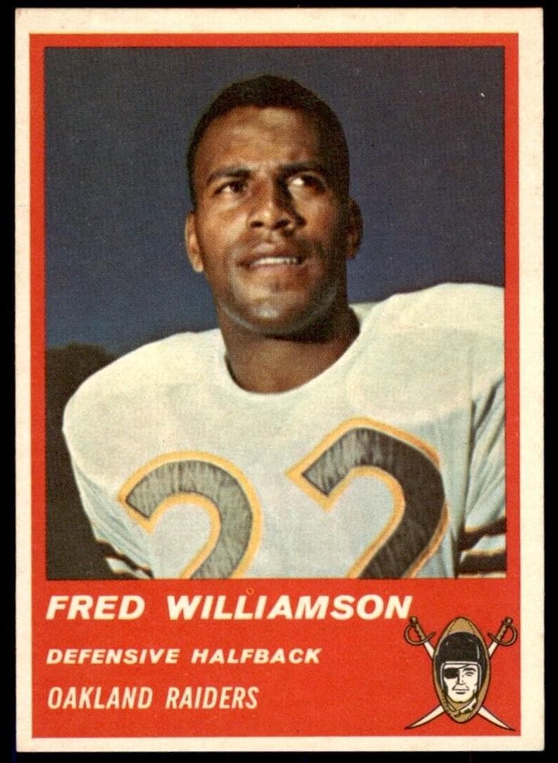 Fred Williamson 1963 fleer Fleer