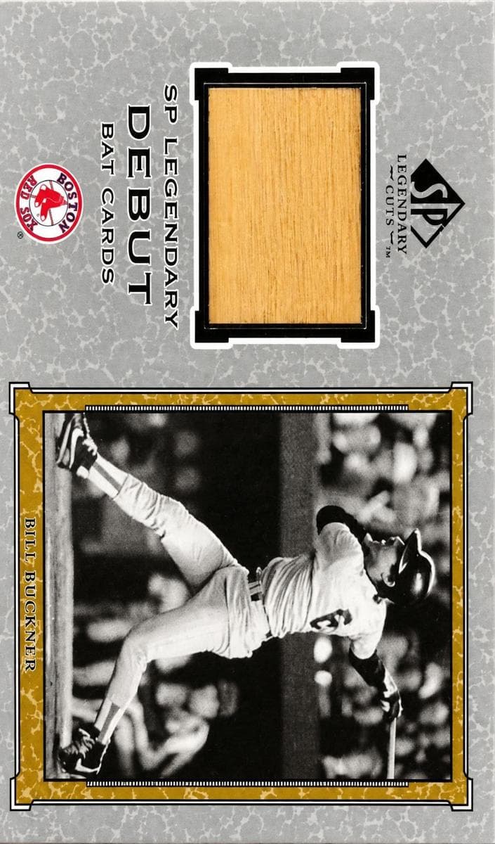 Bill Buckner 2001 unknown SP Legendary Cuts