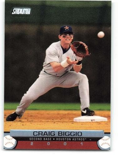 Craig Biggio 2001 unknown Stadium Club