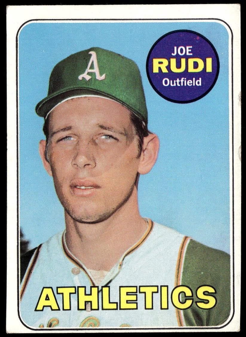 Joe Rudi 1969 topps Topps