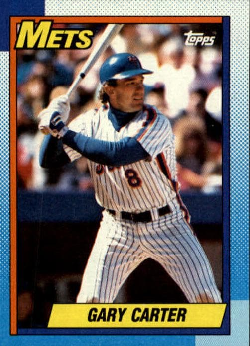Gary Carter 1990 topps