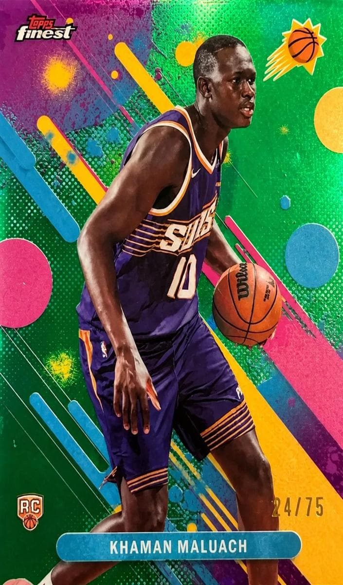 Khaman Maluach 2025 topps Topps Finest