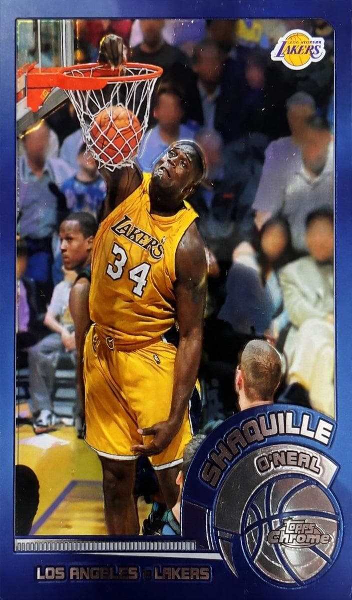 Shaquille O'Neal 2002 topps
