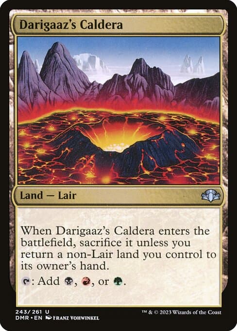 Darigaaz's Caldera 2023 Magic: The Gathering Dominaria Remastered