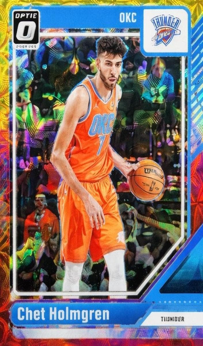 Chet Holmgren 2024 panini Donruss Optic