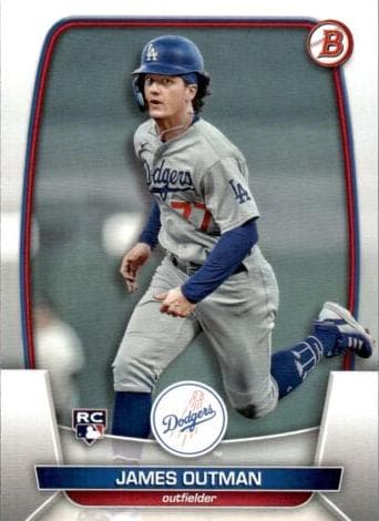 James Outman 2023 bowman Bowman