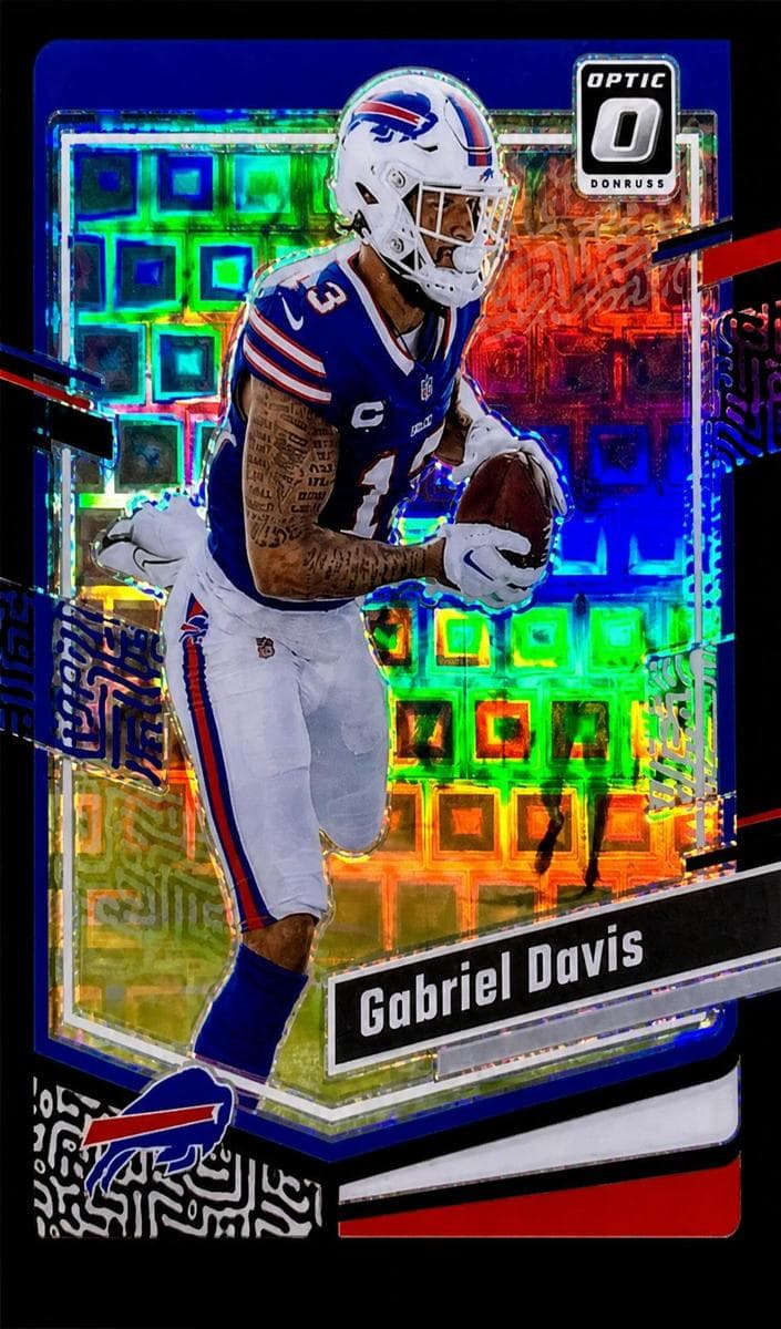 Gabriel Davis 2023 panini Donruss Optic