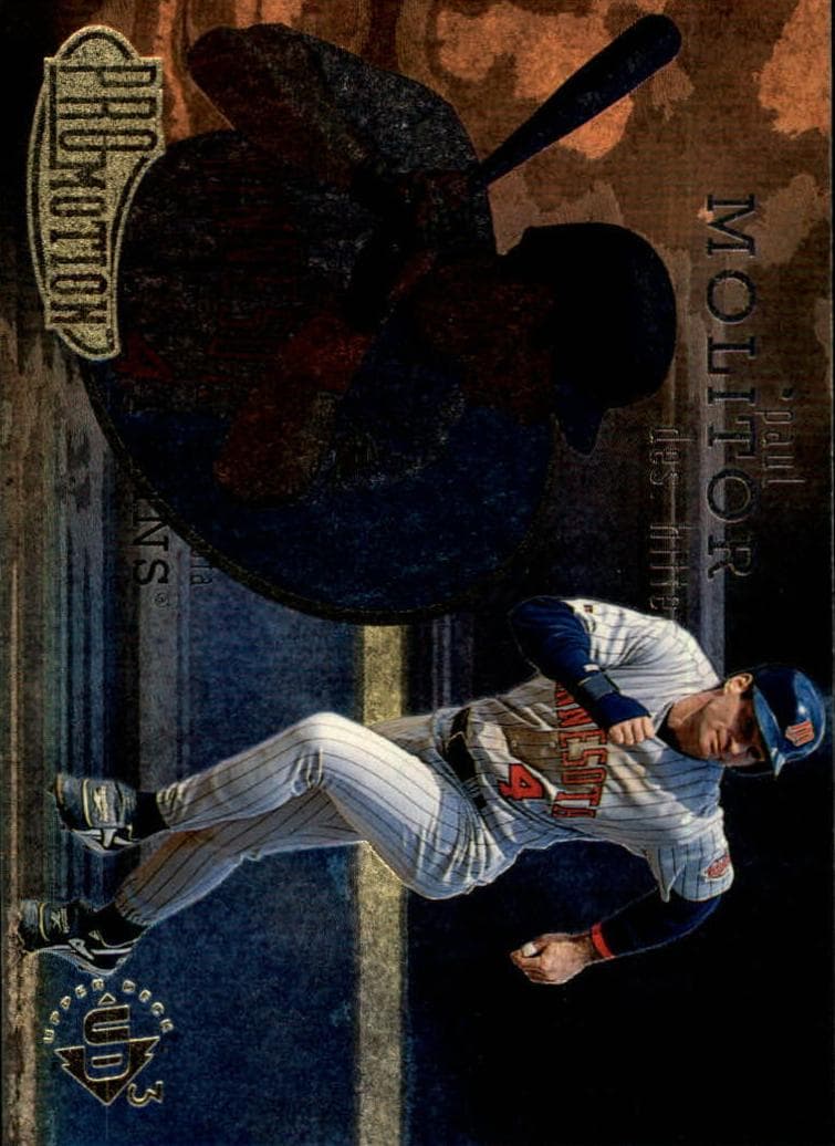 Paul Molitor 1997 panini Pinnacle Totally Certified