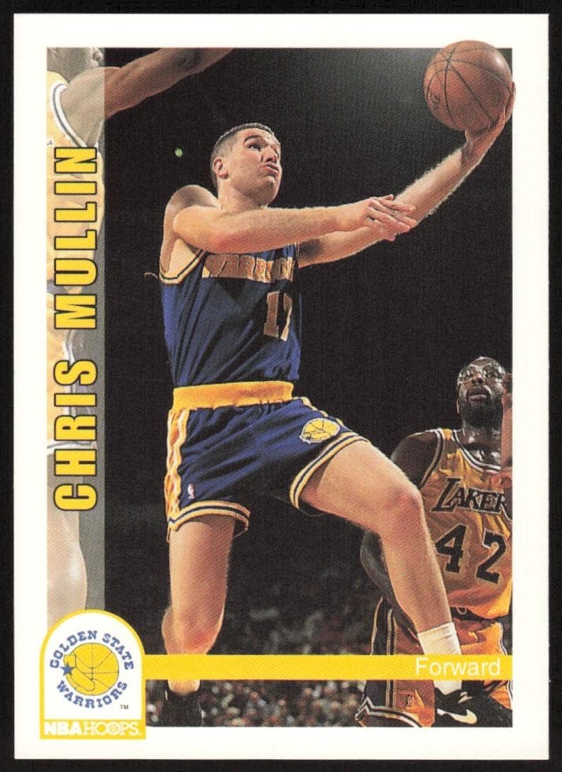 Chris Mullin 1992 panini Hoops