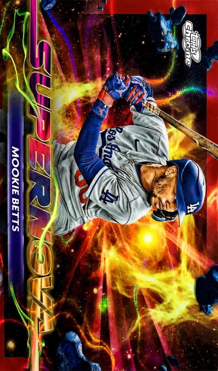 Mookie Betts 2024 topps Topps Cosmic Chrome