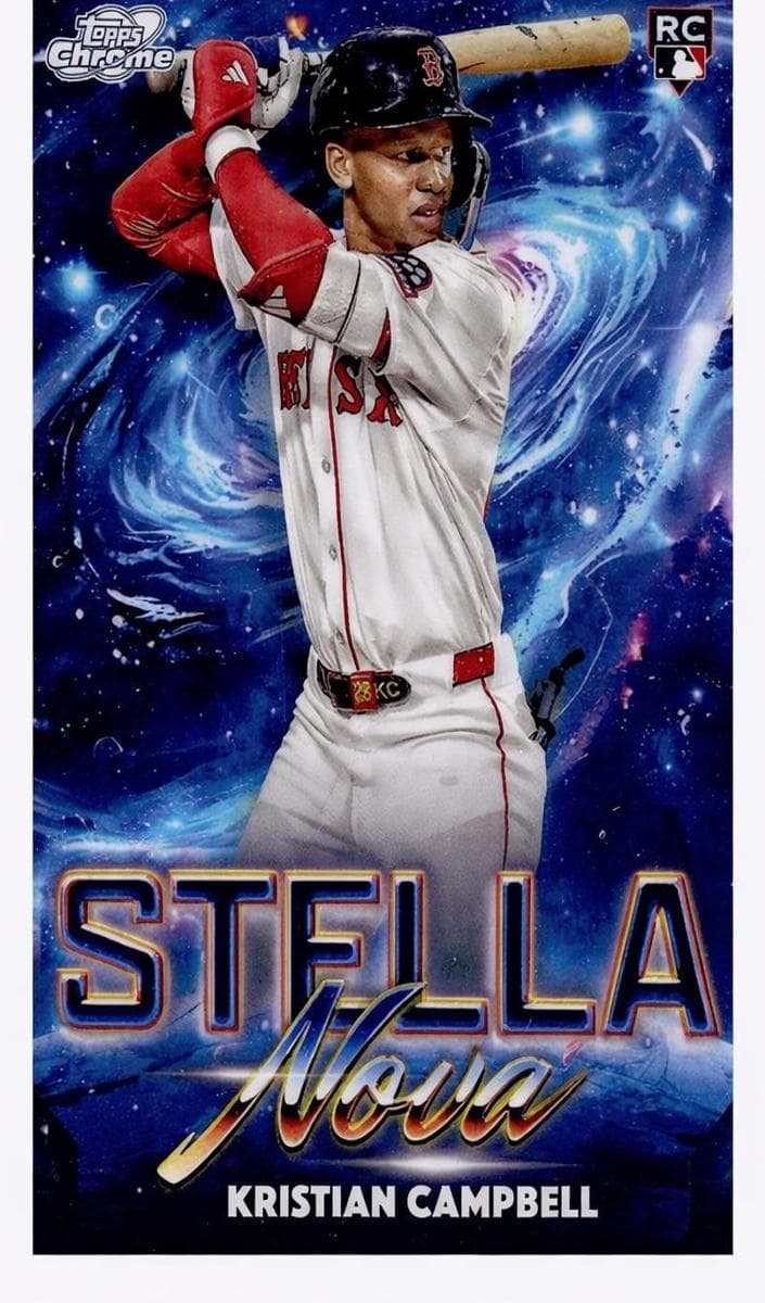 Kristian Campbell 2025 topps Topps Cosmic Chrome