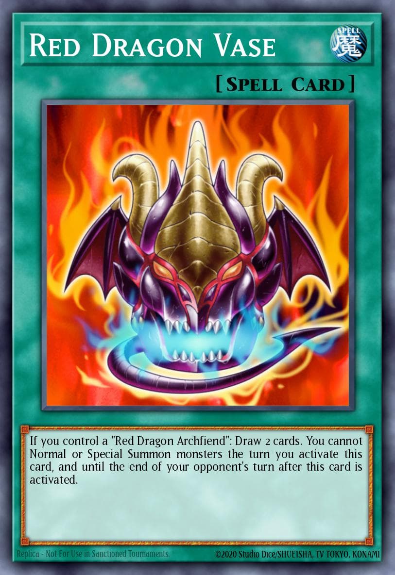Red Dragon Vase 2011 Yu-Gi-Oh! Extreme Victory