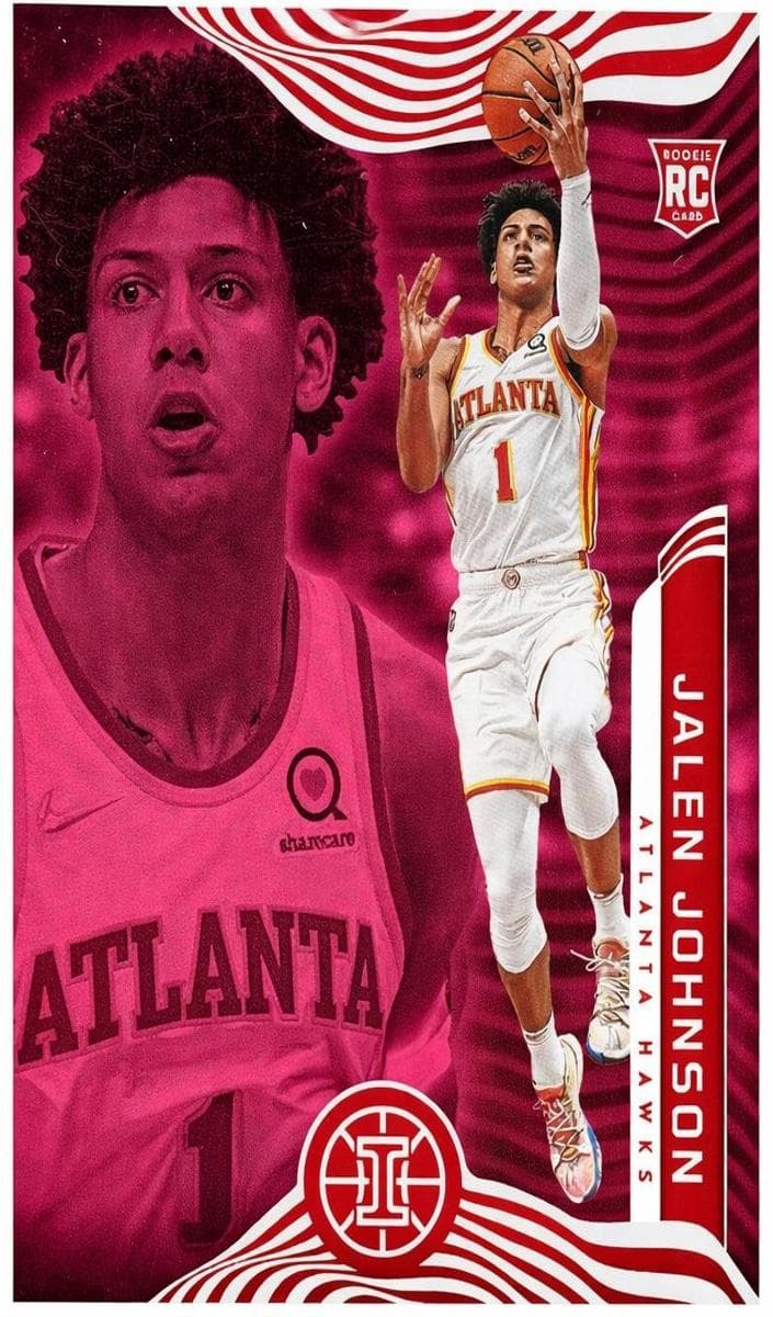 Jalen Johnson 2021 panini Panini Illusions