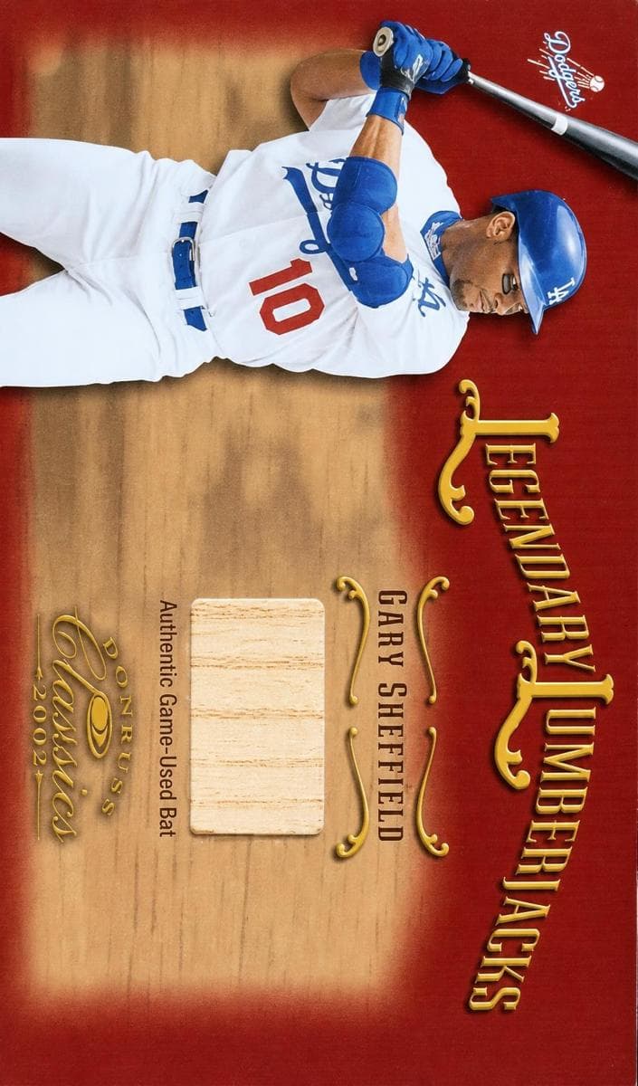Gary Sheffield 2002 panini