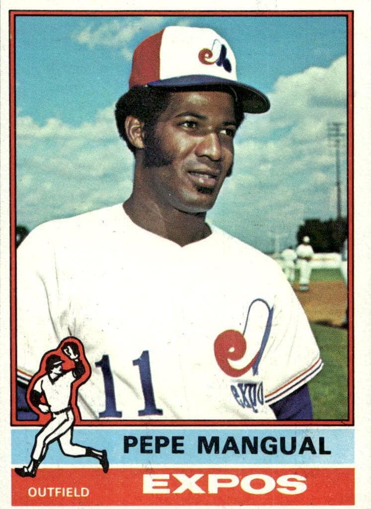 Pepe Mangual 1976 topps Topps