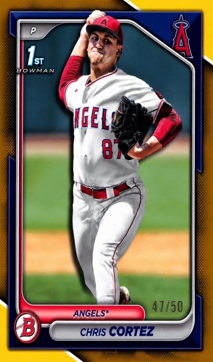 Chris Cortez 2024 bowman Bowman Draft
