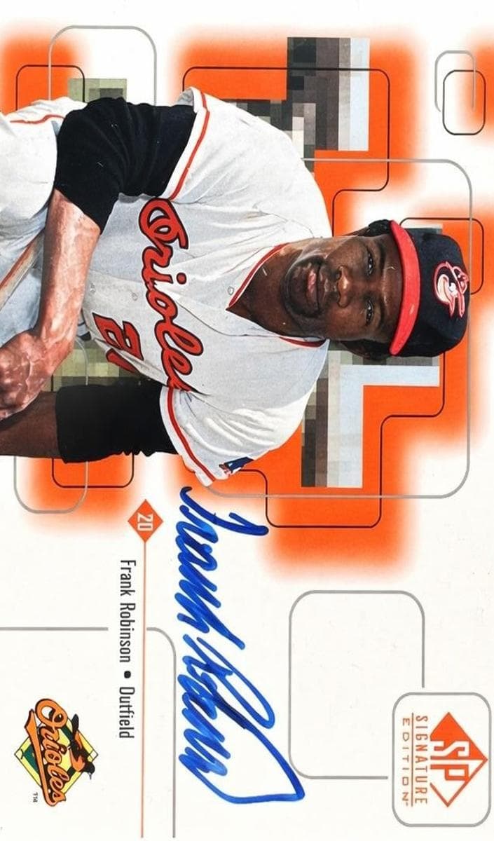 Frank Robinson 1999 upper-deck Upper Deck Century Legends