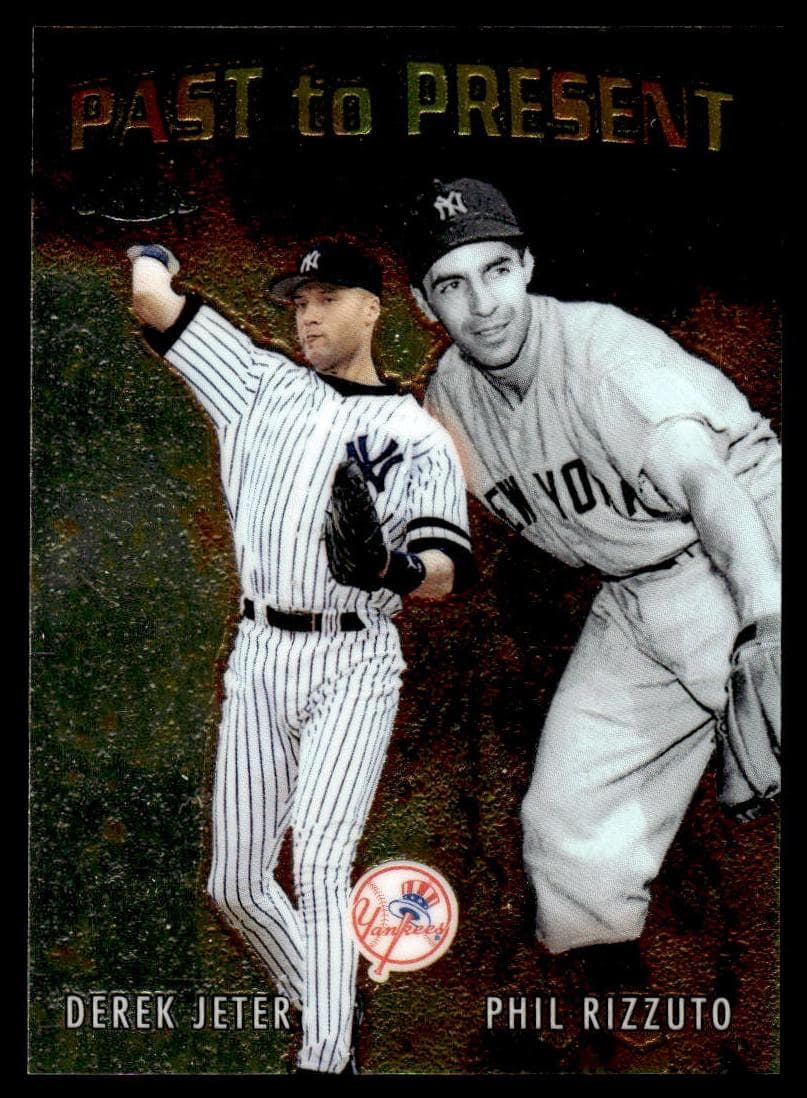 Phil Rizzuto / Derek Jeter 2001 topps Topps Chrome