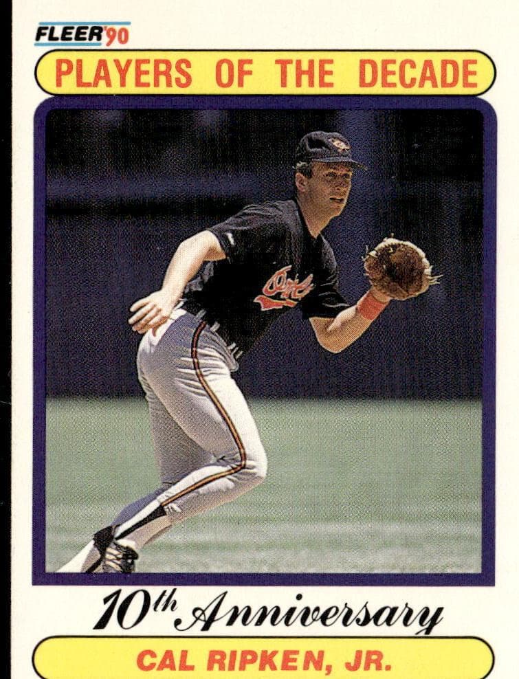 Cal Ripken, Jr. 1990 fleer Fleer