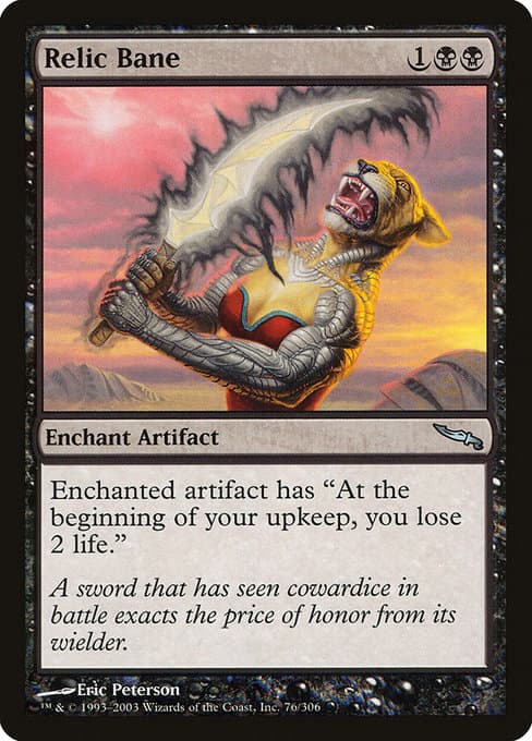 Relic Bane 2003 Magic: The Gathering Mirrodin