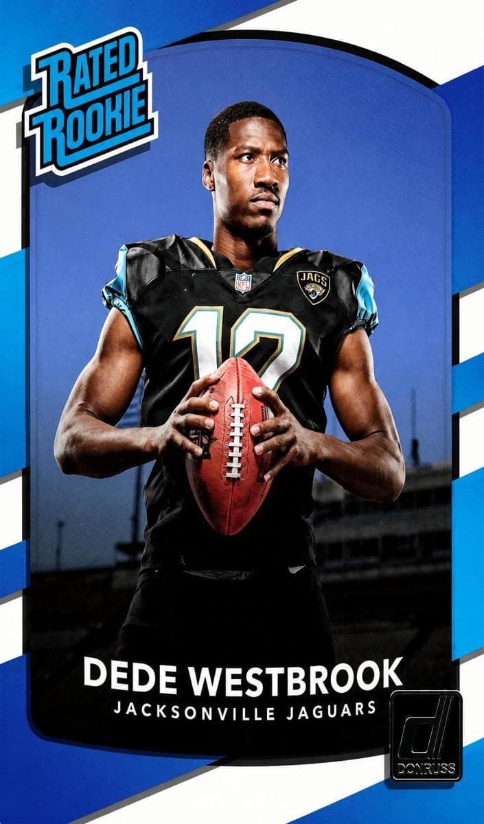 Dede Westbrook 2017 panini Panini Plates & Patches