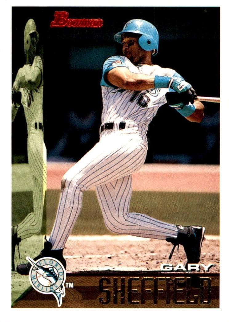 Gary Sheffield 1995 bowman Bowman