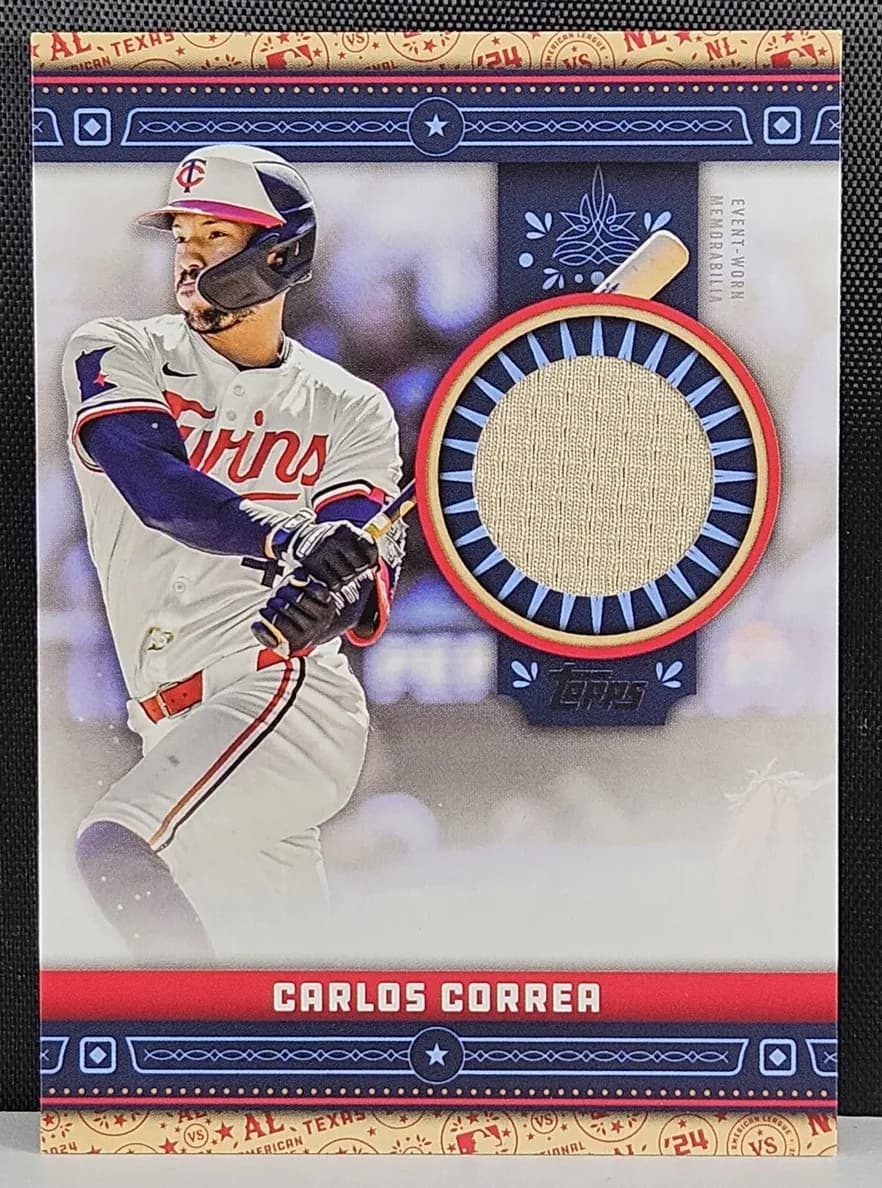 Carlos Correa 2024 topps Topps Update