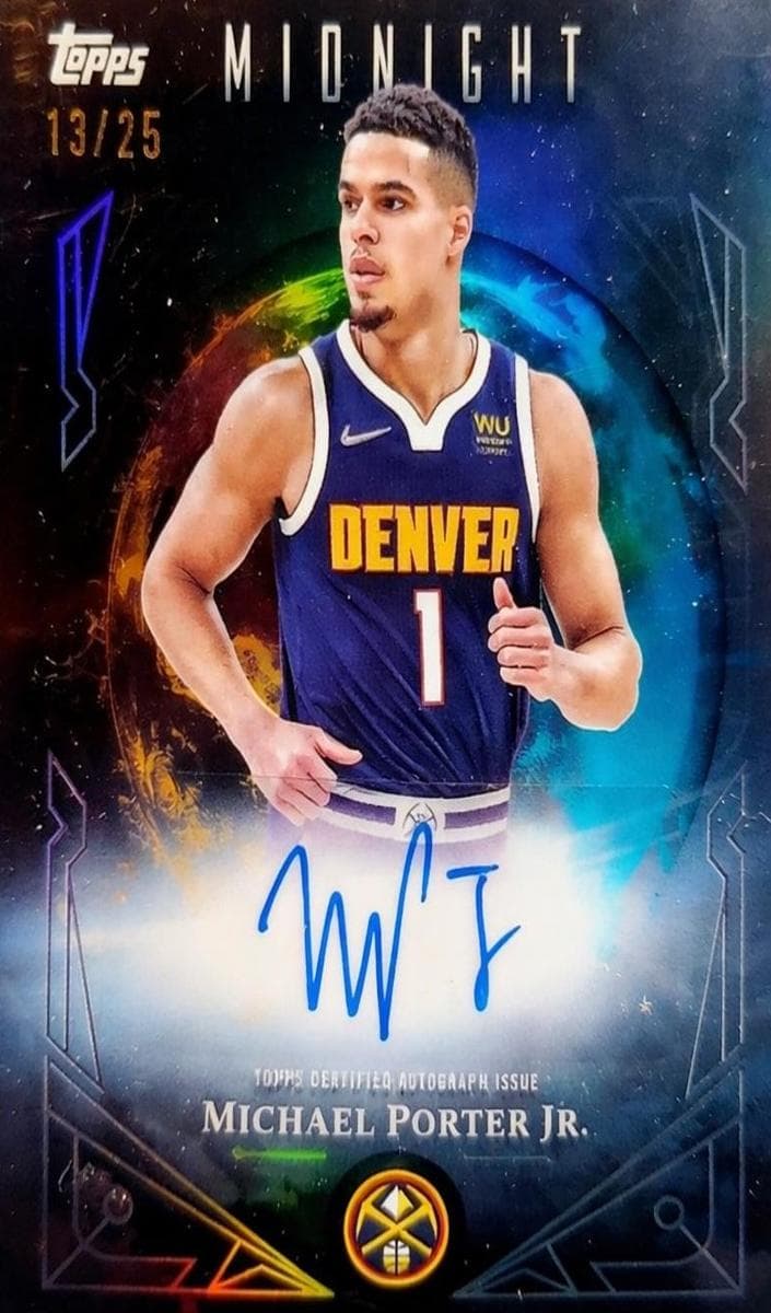 Michael Porter Jr. 2025 topps Topps Midnight