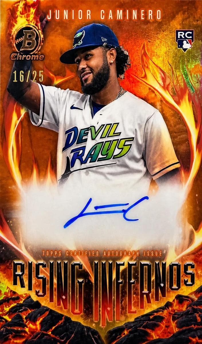 Junior Caminero 2024 bowman Bowman Chrome