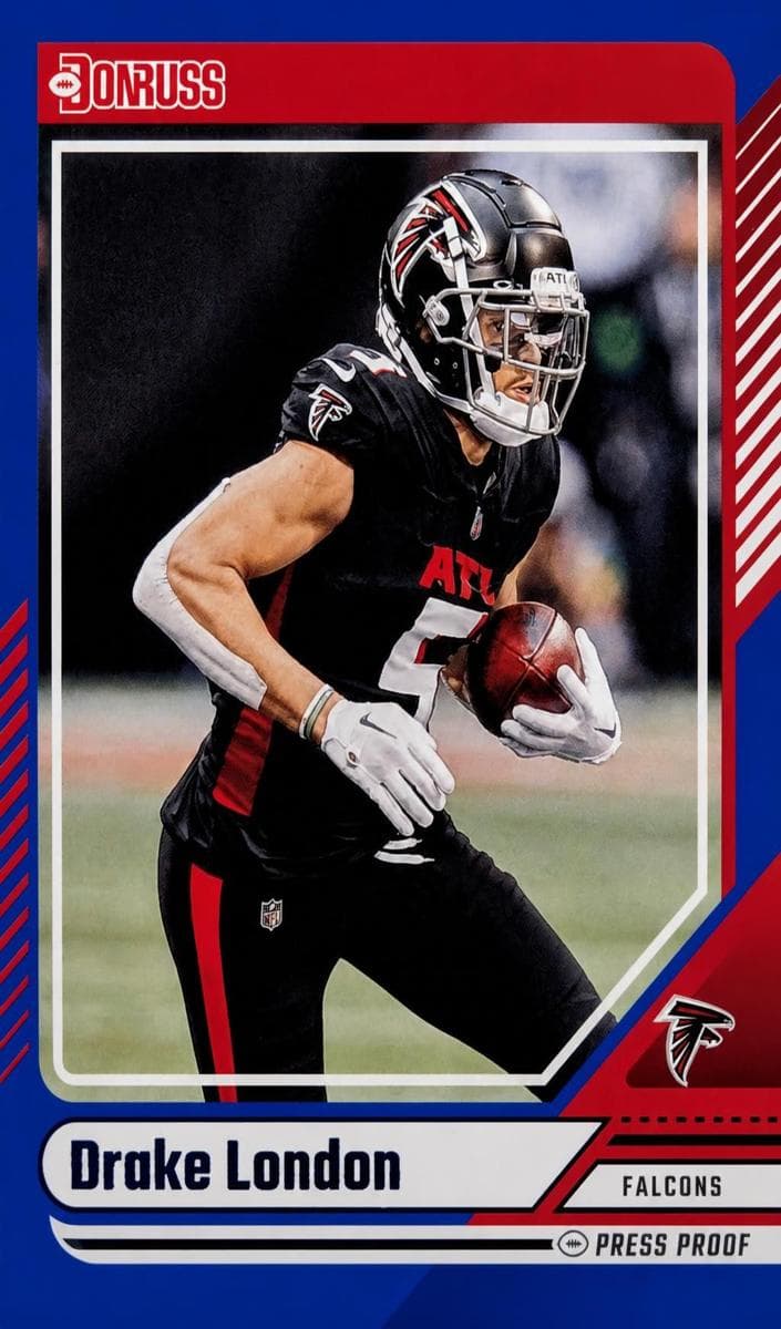 Drake London 2024 panini Panini Donruss