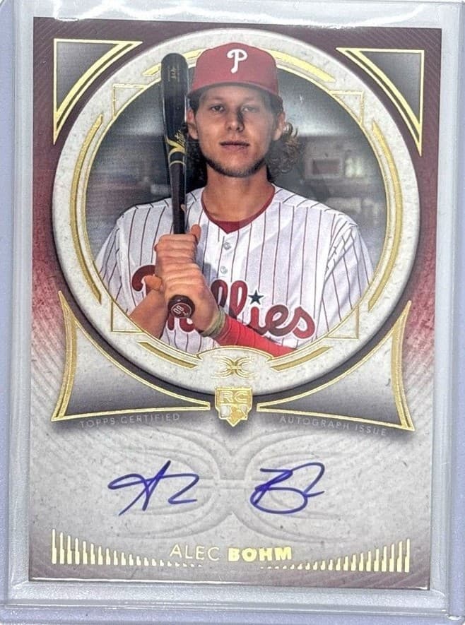 Alec Bohm Phillies 2021 Topps