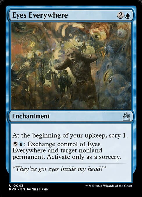 Eyes Everywhere 2024 Magic: The Gathering Ravnica Remastered