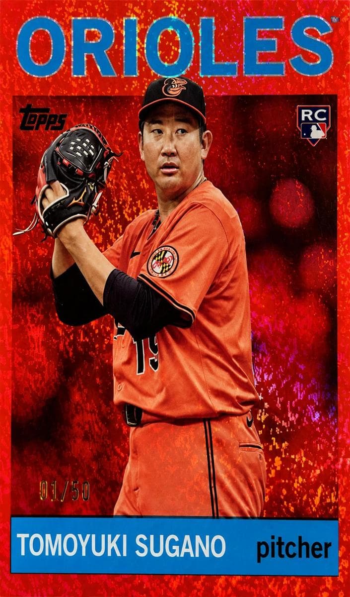 Tomoyuki Sugano 2025 topps Topps Archives