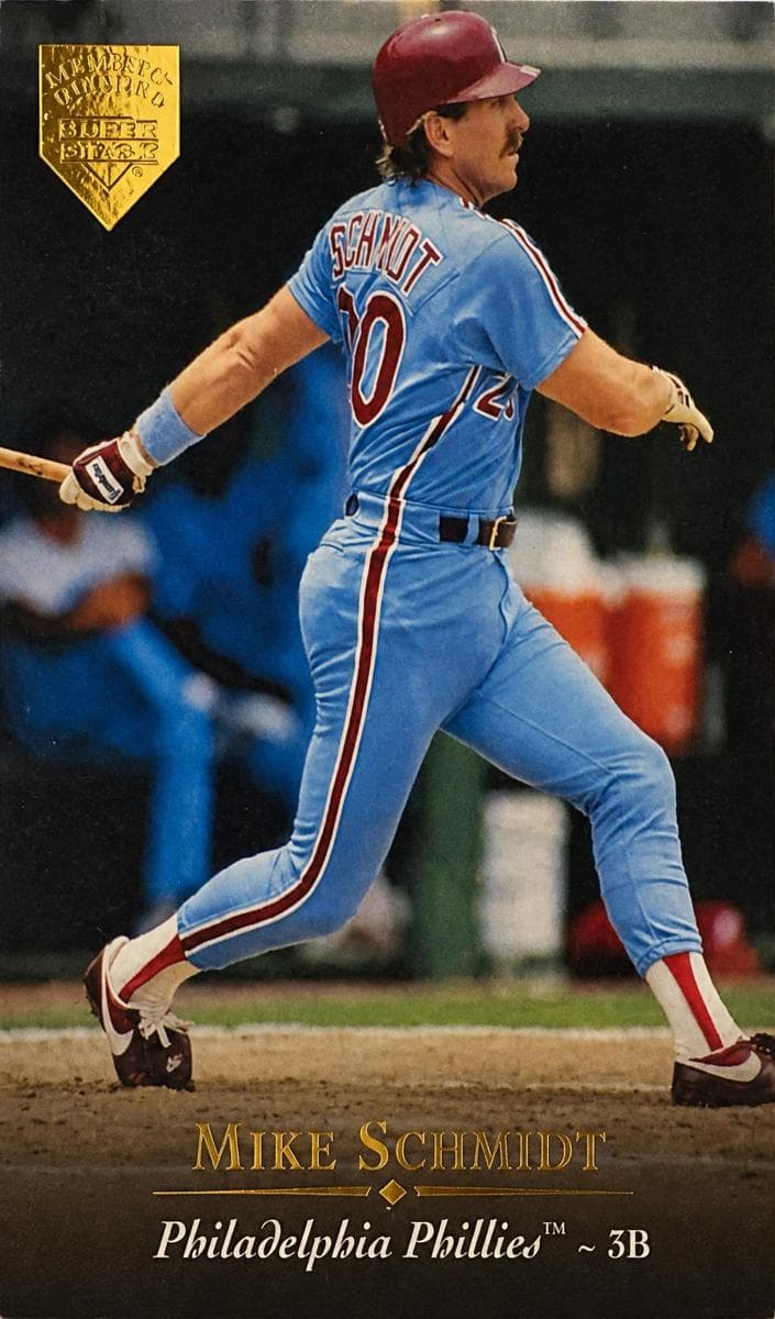 Mike Schmidt 1995 upper-deck Upper Deck