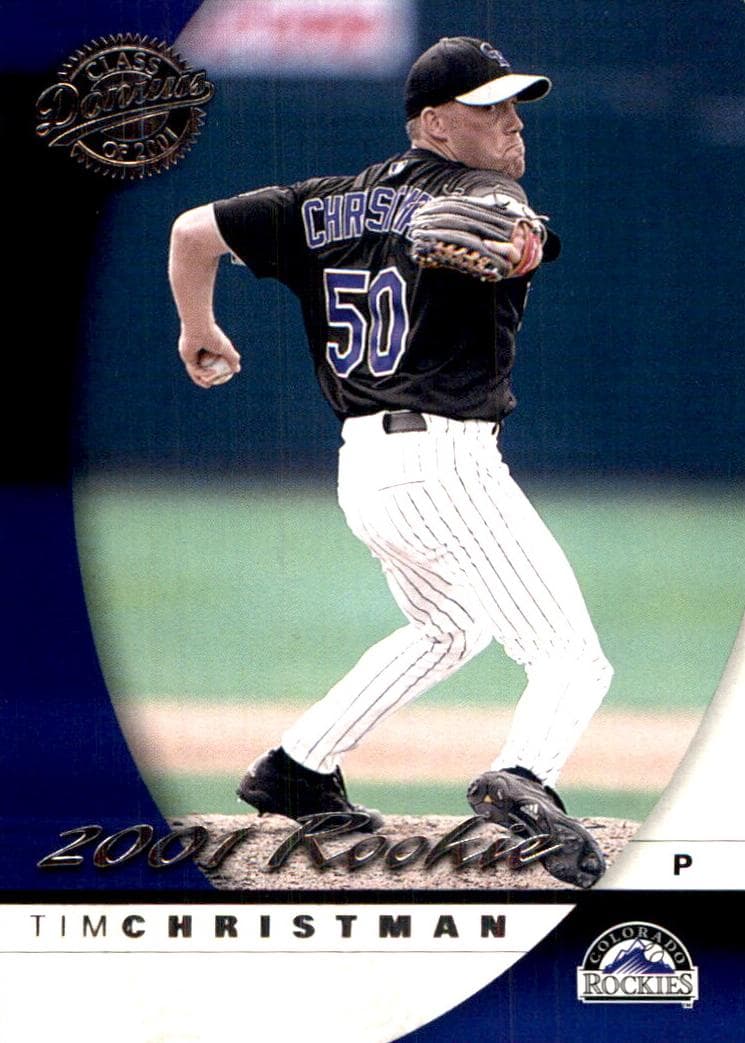 Tim Christman 2001 panini