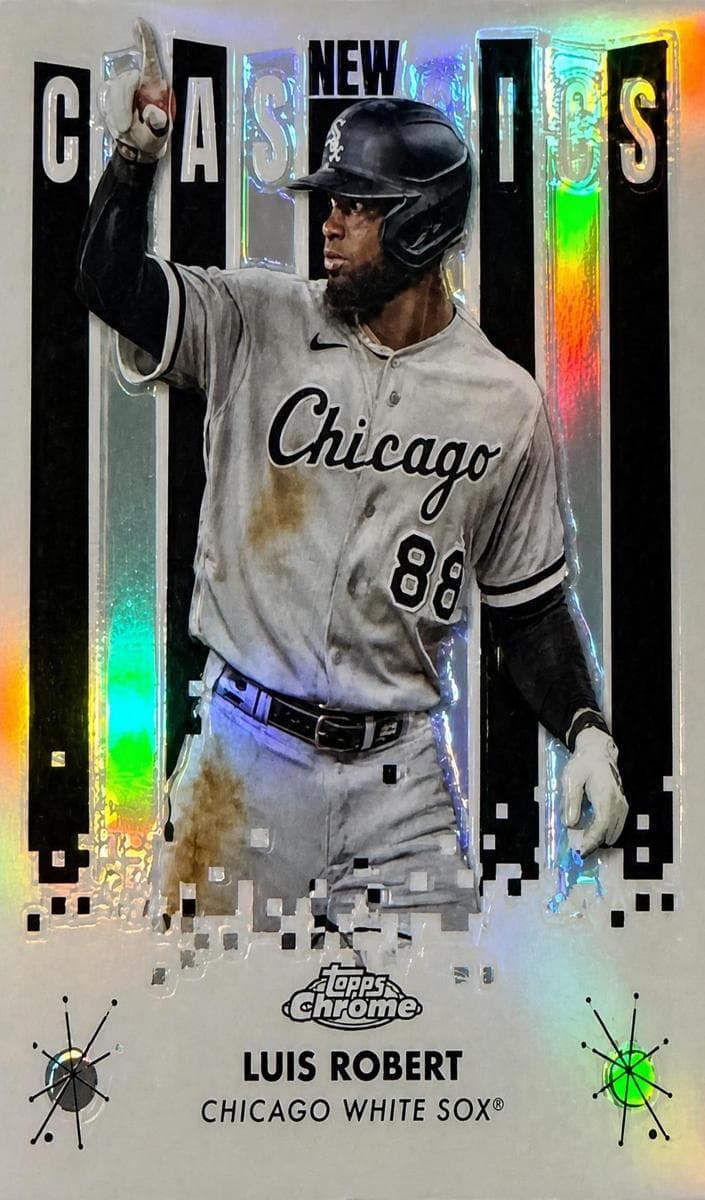 Luis Robert 2022 topps Topps Chrome