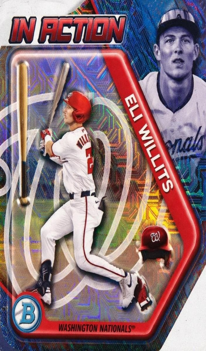 Eli Willits 2025 bowman Bowman Draft Chrome