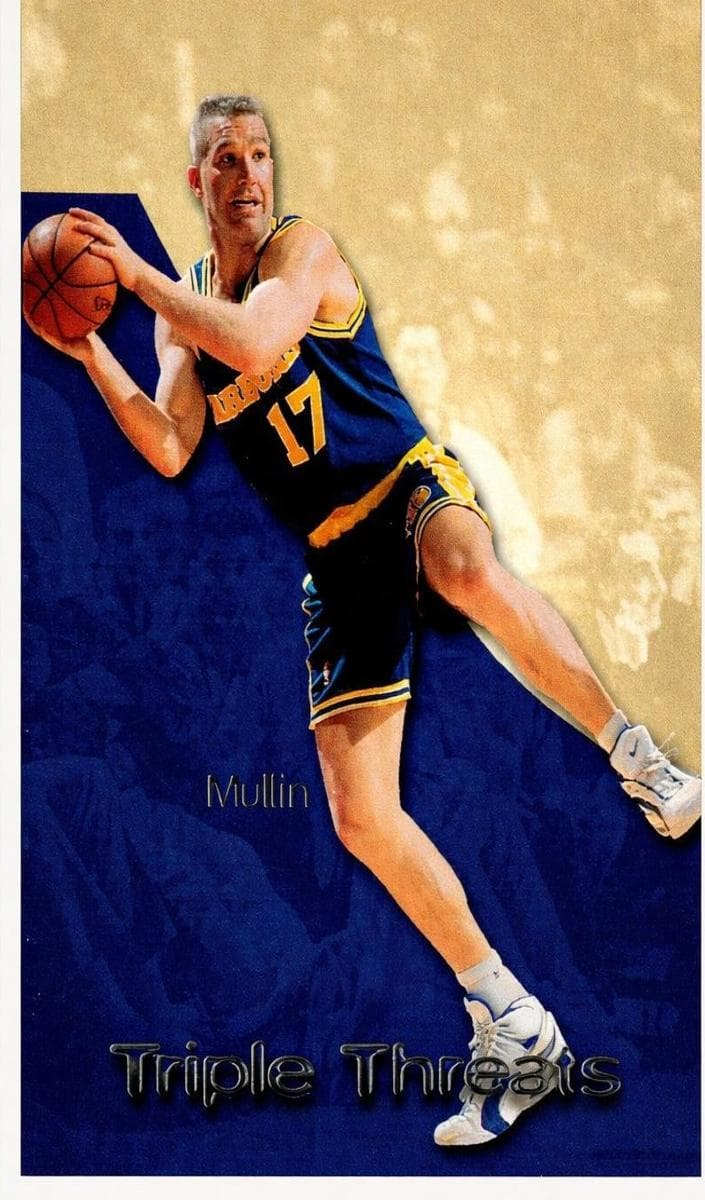 Chris Mullin 1996 fleer SkyBox Premium