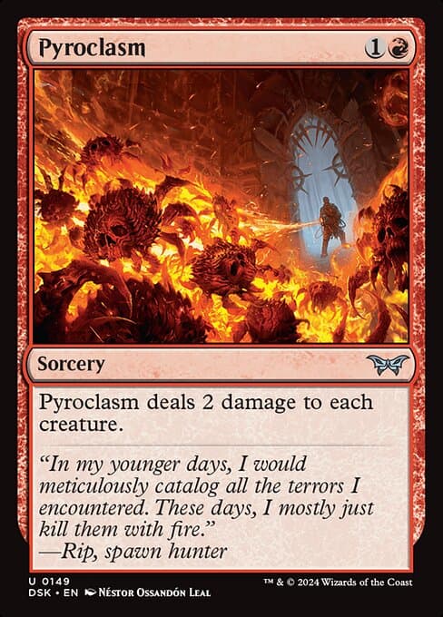 Pyroclasm Magic: The Gathering