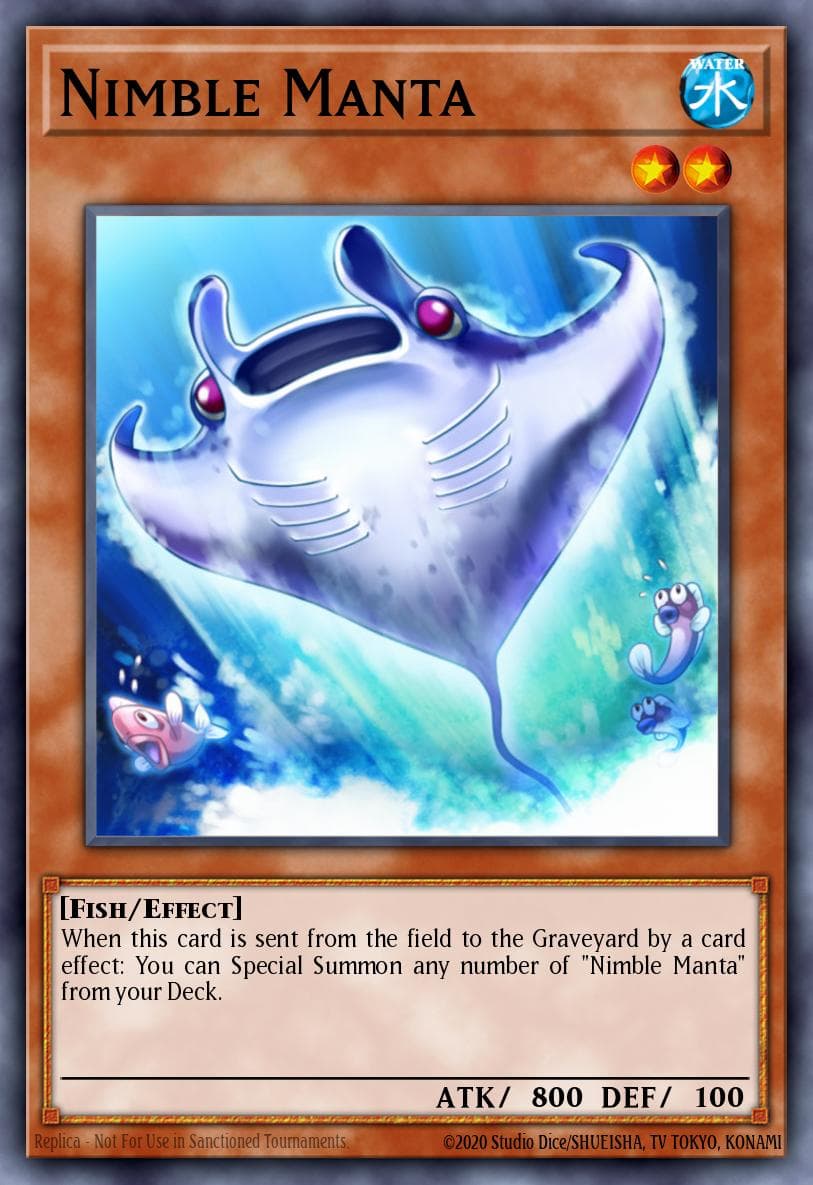 Nimble Manta 2012 Yu-Gi-Oh! Galactic Overlord