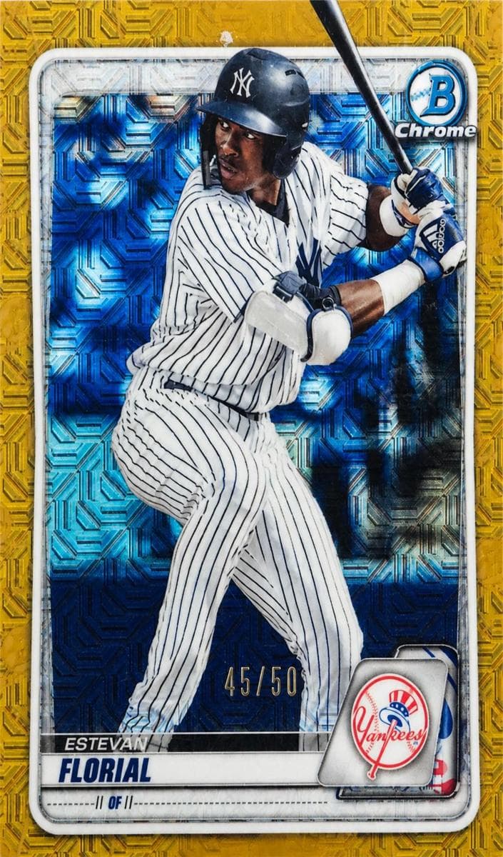 Estevan Florial 2020 bowman Bowman Chrome