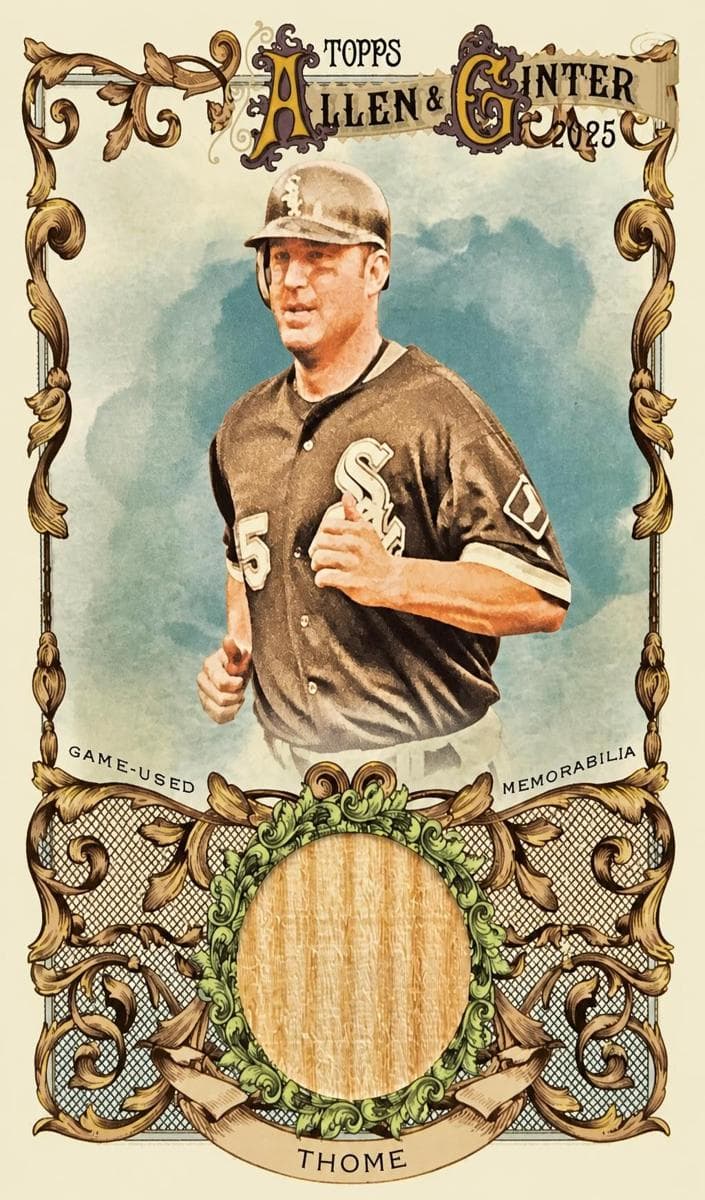 Jim Thome 2025 topps Allen & Ginter