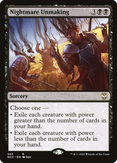 Nightmare Unmaking 2019 Magic: The Gathering Commander 2019