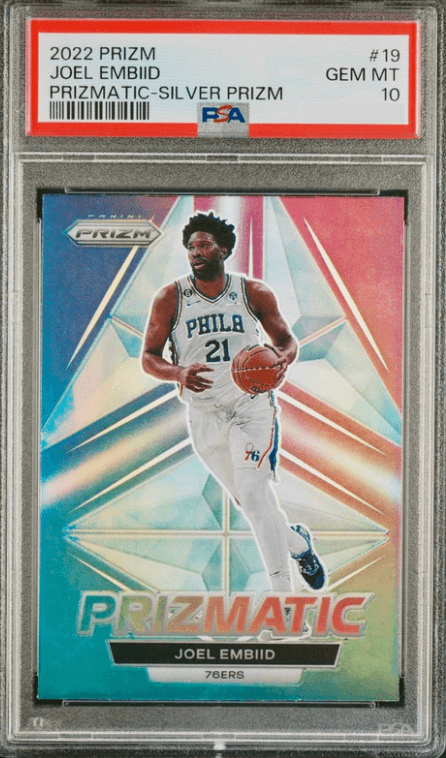 Joel Embiid 2022 panini Panini Prizm