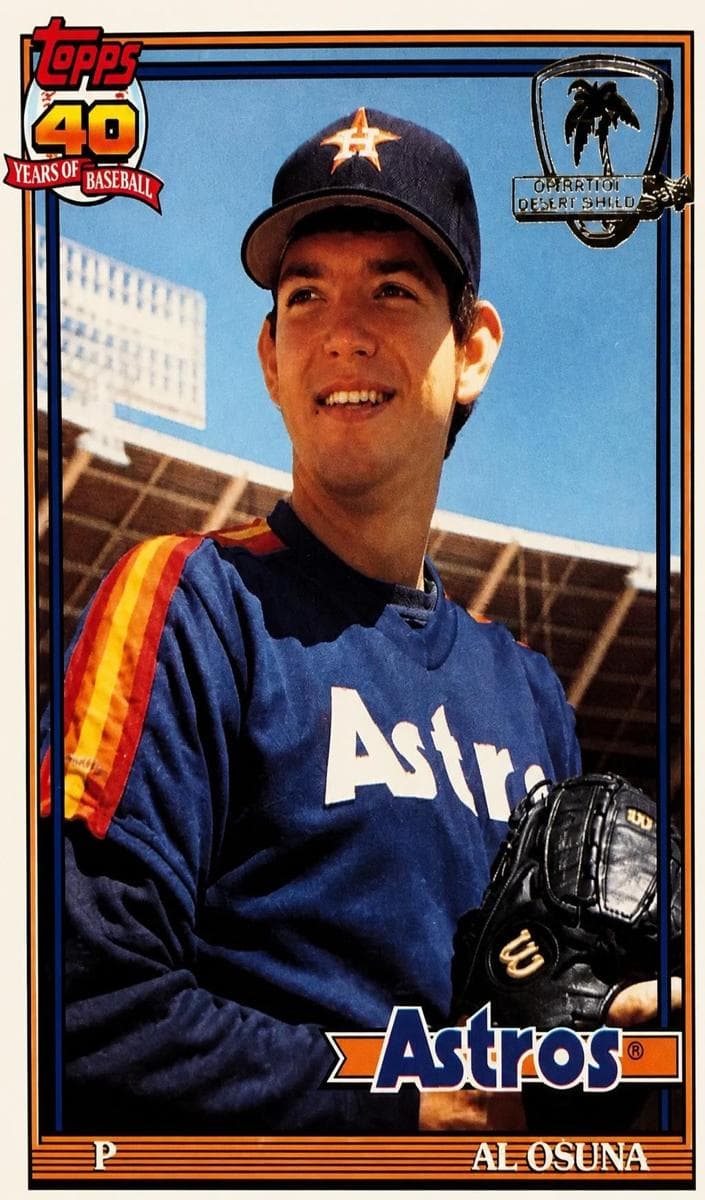 Al Osuna 1991 topps Topps