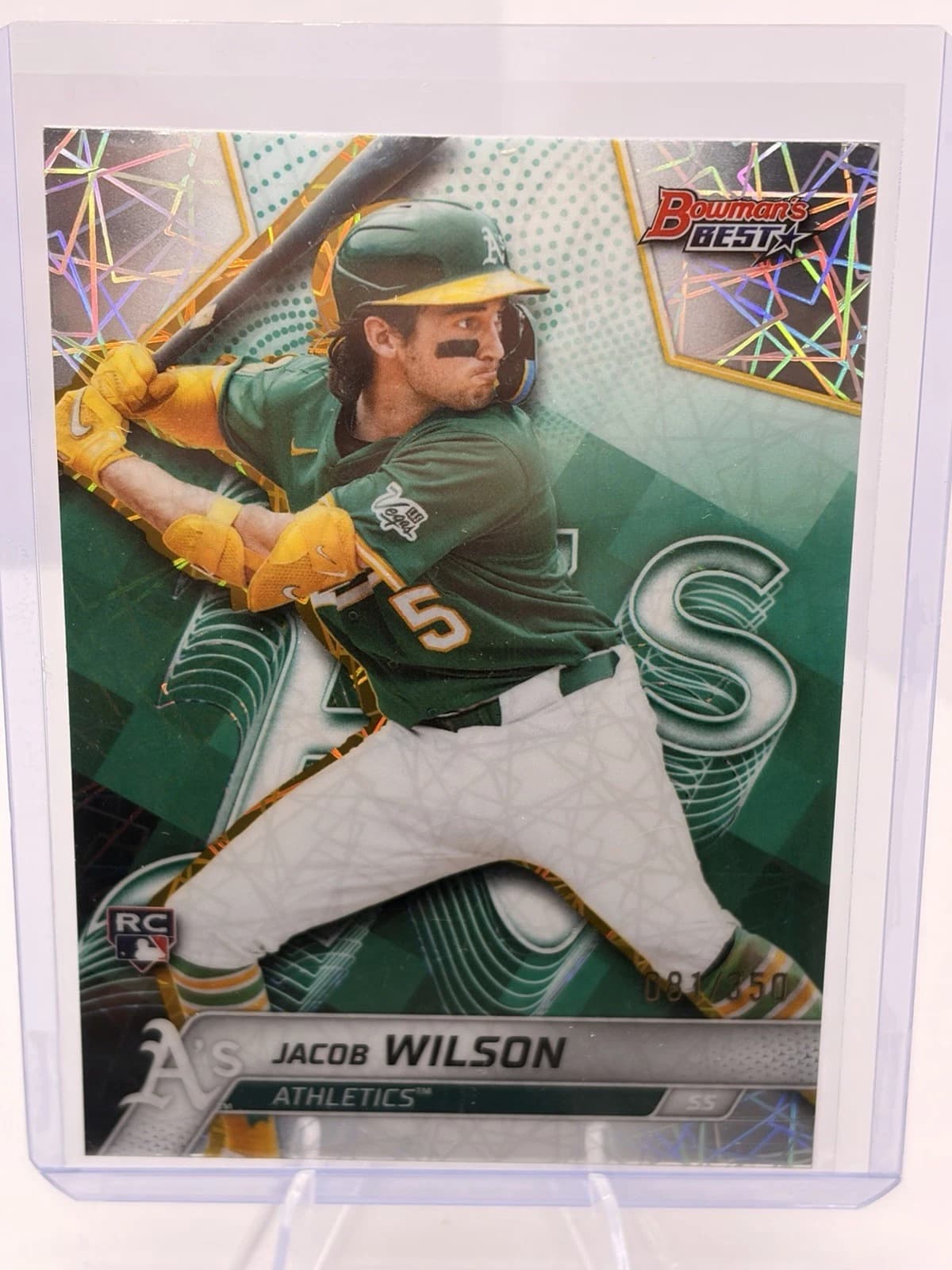 Jacob Wilson 2025 bowman Bowman's Best