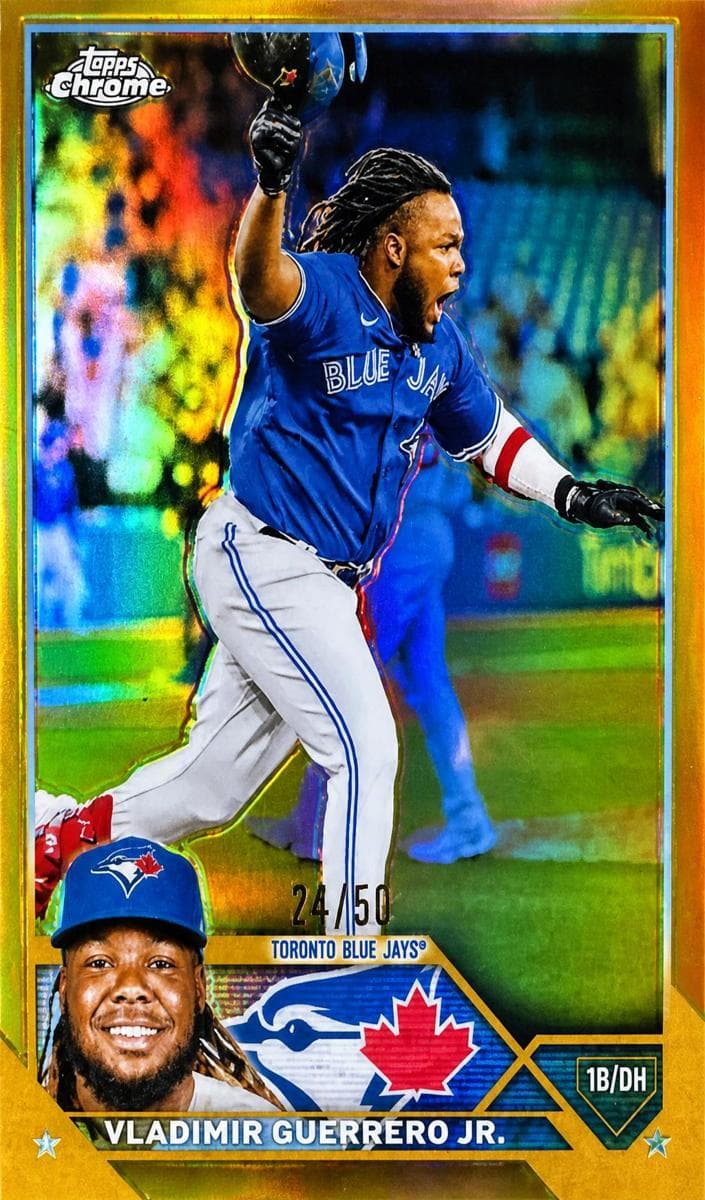 Vladimir Guerrero Jr. 2023 topps Topps Chrome